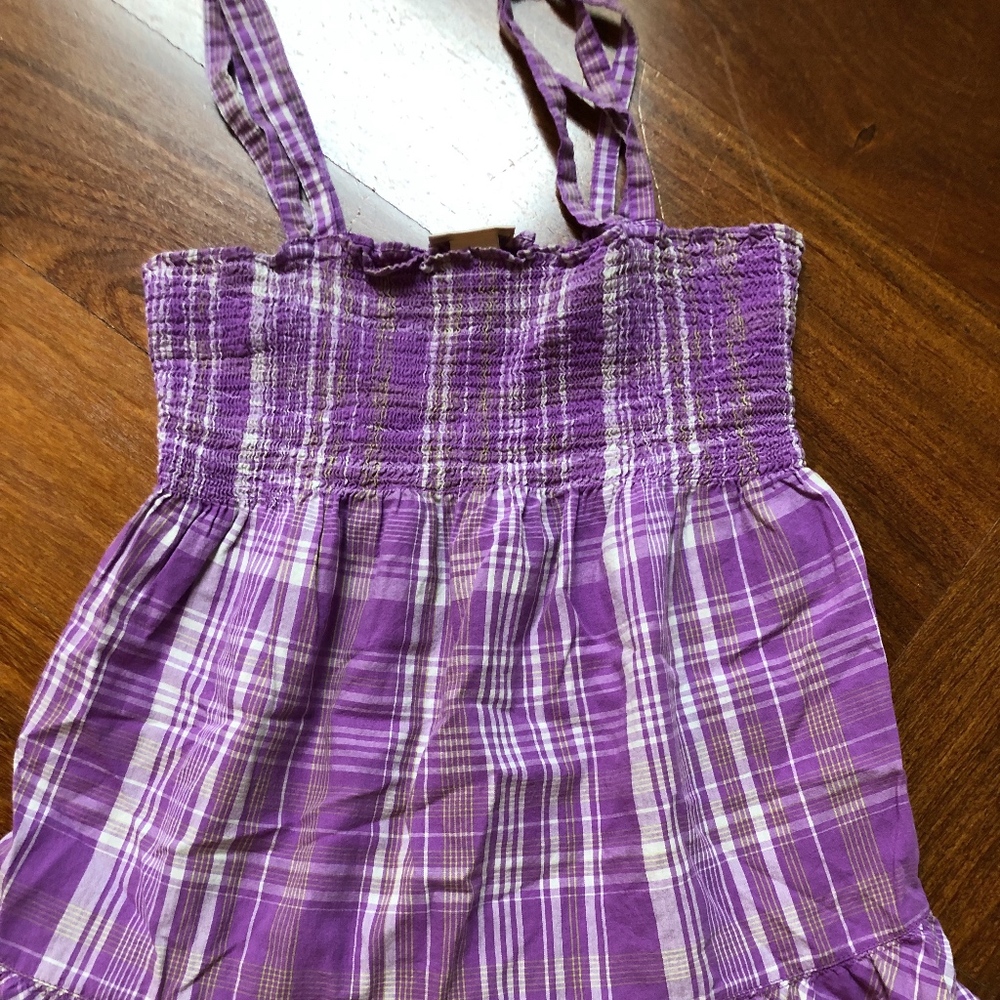 Plaid Tank Top